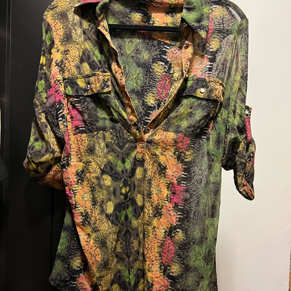 Mesh blouse